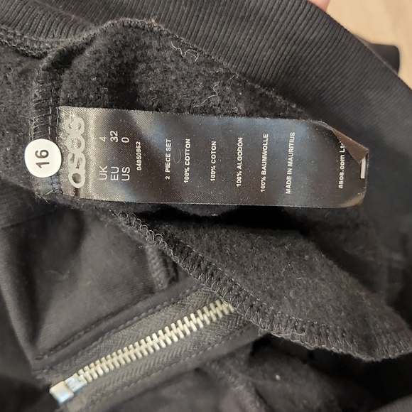 asos zip up sweatshirt 100% cotton - Picture 4 of 4